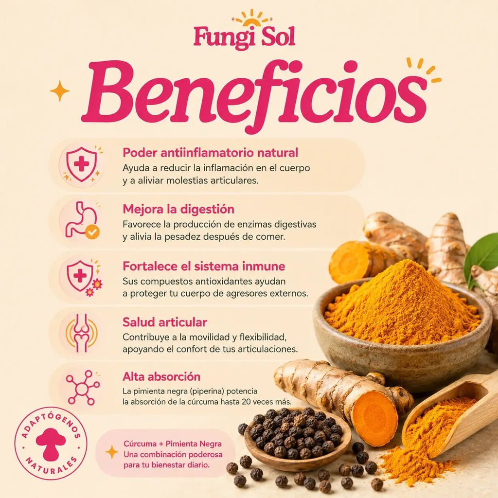 Curcuma + pimienta